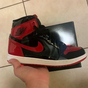 Patent Bred Air Jordan 1 Size 10M